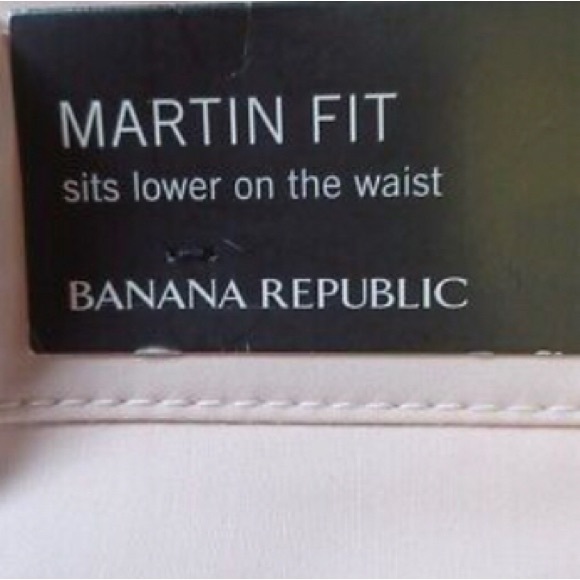 Bananas Republic Women’s Martin Fit Flare Stretch Blush Pink Capris - Picture 6 of 6